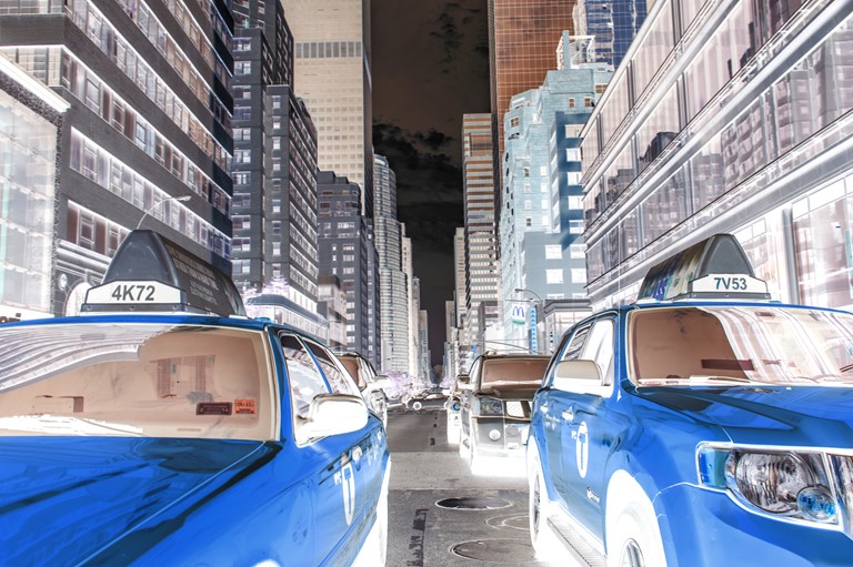 image with invert filter applied